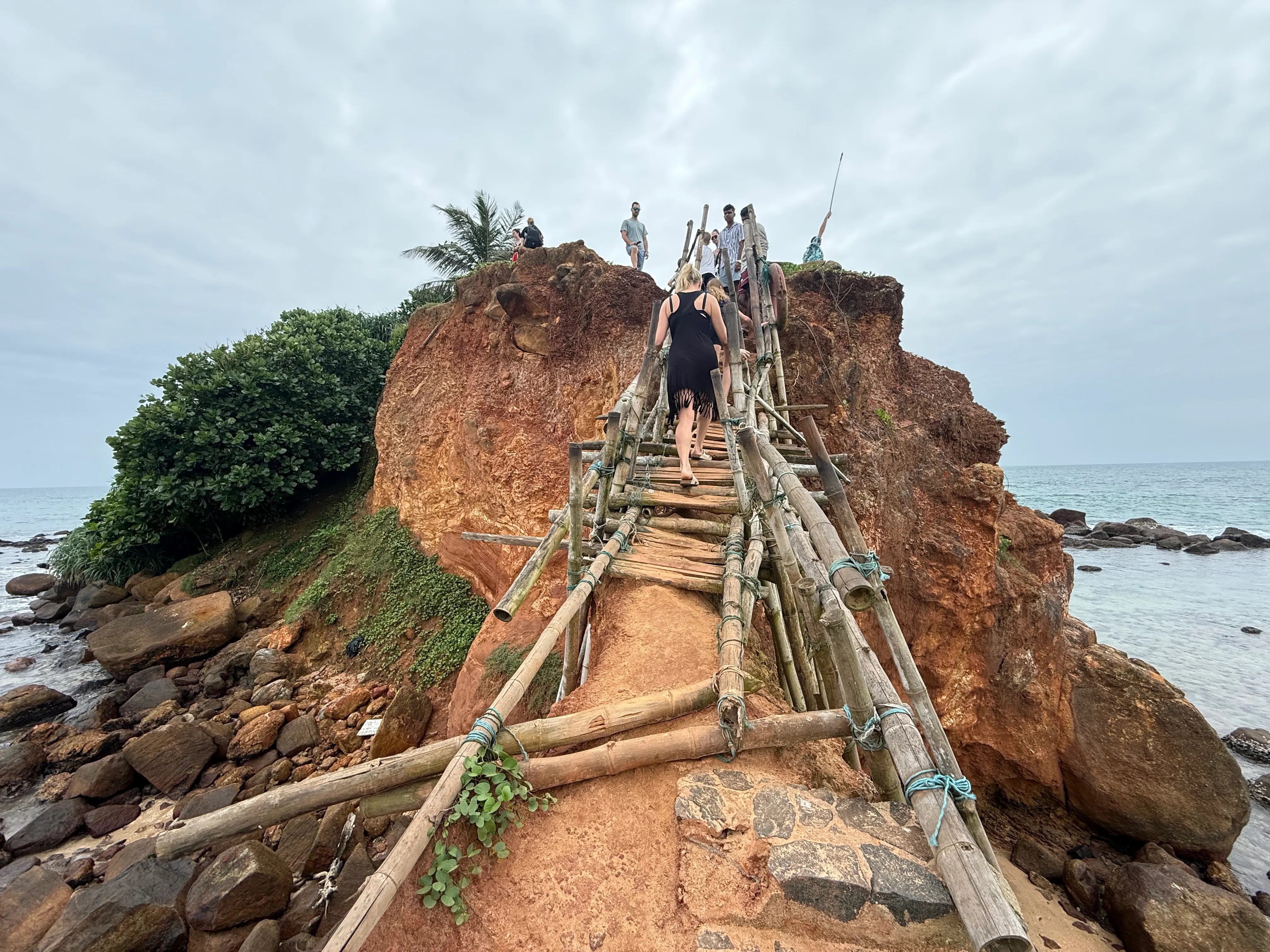 Coastal scenery near Villa Verner